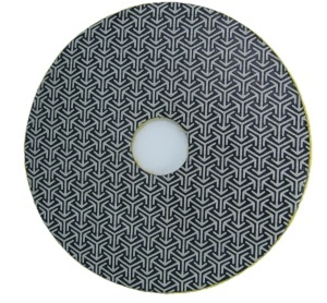 Paduri / dischete diamantate galvanizate (electroplacate) pt. slefuire uscata #400 Ø100mm - DXDY.DRYPADGALV.100.0400