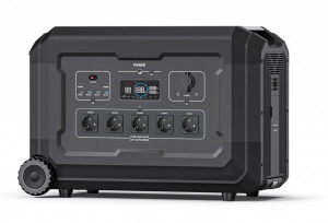 Statie acumulator portabil pentru incarcare rapida FastCharge, LiFePO4, Generator Solar Power Station - 3600W, 3072Wh