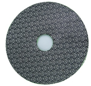 Paduri / dischete diamantate galvanizate (electroplacate) pt. slefuire uscata #200 Ø100mm - DXDY.DRYPADGALV.100.0200