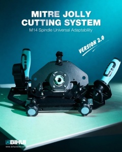 Sistem de frezare/bizotare la 48° a plăcilor ceramice, prindere M14, grosime max. placă 20mm (fara polizor inclus) - BIHUI-LFMBU