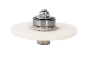 Freza diamantata pentru profilare Profil semirotund, B-5mm, ∅115xM14 - BIHUI-DCPB05