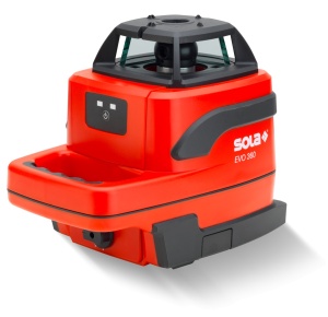 Laser rotativ EVO 360 PROFESSIONAL, 20m / max. 300m (receptor RRD2), Li-ion - Sola-71018201