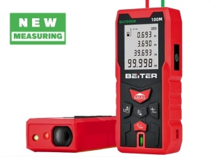 Telemetru Laser Dual - rosu si verde, 70m - Beiter G70M