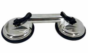 Ventuza dubla corp din Aluminiu 125mm, 90kg - CNO-ALUV2