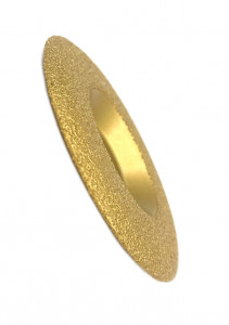 Disc diamantat curbat pentru slefuiri si sanfren in placi 100x22,23 (mm) Granulatie #45