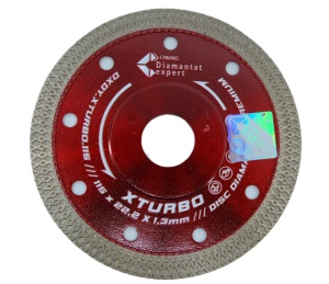 Disc DiamantatExpert pt. Portelan dur & Gresie ft. dura 115x22.2 (mm) Premium - DXDY.XTURBO.115