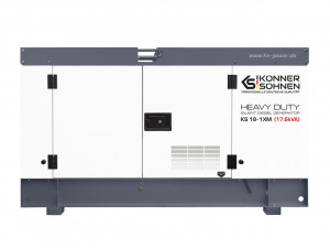 Generator de curent 17.6 kVA diesel - Heavy Duty - insonorizat - Konner & Sohnen - KS-18-1XM