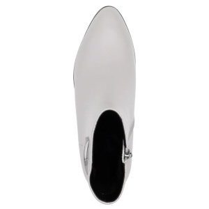 Botine dama gri elegante piele naturala cu toc Epica K3K350033A-50-N-Gri