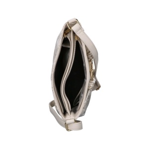 Geanta dama bej casual piele ecologica crossbody si de umar cu bareta reglabila Rieker H1032-90-Bej