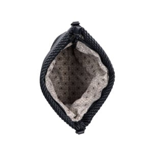 Geanta dama negru casual piele ecologica de mana si de umar cu bareta reglabila si detasabila Rieker H1331-00-Negru