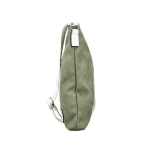 Geanta dama verde casual piele ecologica de umar cu bareta reglabila Rieker H1033-55-Verde