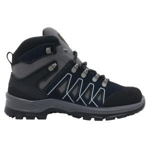 Ghete barbati albastru inchis sport piele naturala impermeabile cu talpa groasa Grisport 820636-14501S1G-Albastru-Inchis
