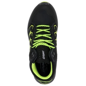 Ghete barbati negru sport piele ecologica impermeabile cu talpa joasa Grisport 822828-14725R6G-Negru
