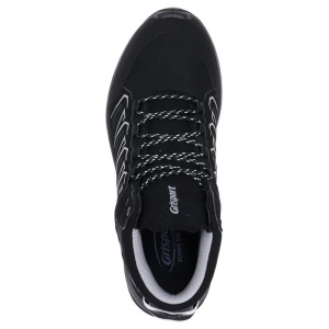 Ghete dama negru sport piele ecologica impermeabile cu talpa joasa Grisport 821810-14727R6G-Negru