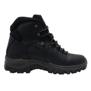 Ghete negru sport piele naturala impermeabile cu talpa groasa Grisport 881774-10303D60G-Negru