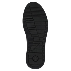 Pantofi barbati albastru casual piele naturala perforati cu talpa joasa Rieker 10452-14-Albastru