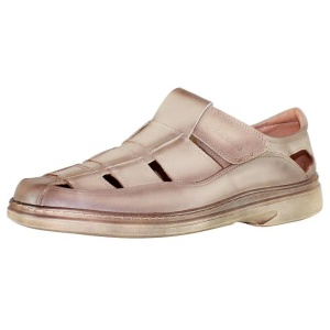 Pantofi barbati bej casual piele naturala perforati cu talpa joasa Nicolis 70864-Bej