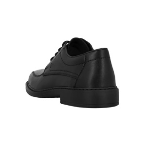 Pantofi barbati negru eleganti piele naturala cu toc Rieker B0812-00-Negru