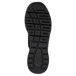 Pantofi barbati negru sport textil cu talpa joasa Rieker B7365-00-Negru