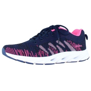 Pantofi dama albastru inchis sport textil cu talpa joasa Rieker N9300-14-Albastru-Inchis