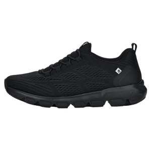 Pantofi dama, negru, sport, textil, cu talpa joasa, Rieker 40405-00-Negru