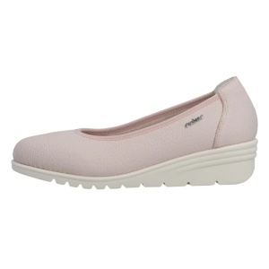 Pantofi dama, roz, casual, piele naturala, cu platforma, Rieker L5360-31-Roz