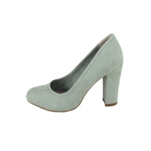 Pantofi dama verde casual textil cu toc Marco Tozzi 2-22425-26-768-Verde