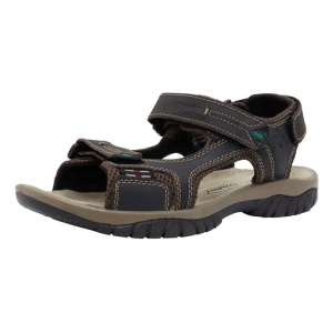 Sandale barbati maro sport piele naturala cu talpa joasa Grisport 873039-81563BV1-Maro