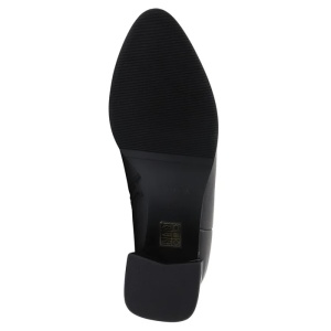 Botine dama negru elegante piele naturala cu toc Epica K3K350033-01-N-Negru