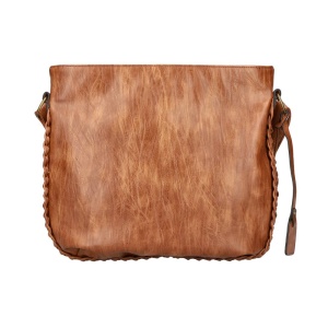 Geanta dama maro casual piele ecologica de umar cu bareta reglabila Rieker H1071-22-Maro