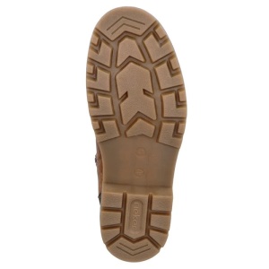 Ghete barbati maro casual piele naturala impermeabile imblanite cu toc Rieker 38832-22-Maro