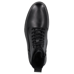 Ghete barbati negru casual piele naturala impermeabile imblanite cu toc Rieker 33143-00-Negru