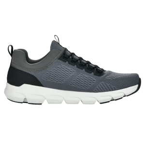 Pantofi barbati gri sport textil cu talpa groasa Rieker 07805-45-Gri