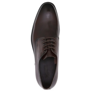 Pantofi barbati maro eleganti piele naturala cu toc Caribu 3MKD1-08-3BC4-N-Maro
