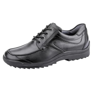 Pantofi barbati negru casual piele naturala cu talpa groasa Waldlaufer 483000-174-001-Hendrik-Negru