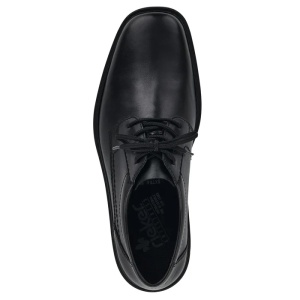 Pantofi barbati negru eleganti piele naturala cu toc Rieker B0800-00-Negru