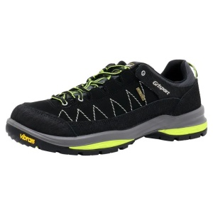 Pantofi barbati negru sport piele naturala impermeabili cu talpa groasa Grisport 820579-12501S2G-Negru