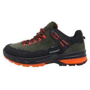 Pantofi barbati, verde, sport, piele naturala, impermeabili, cu talpa groasa, Grisport 847137-14901S18G-Verde