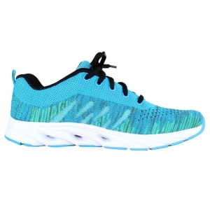 Pantofi dama albastru deschis sport textil cu talpa joasa Rieker N9300-12-Albastru-Deschis