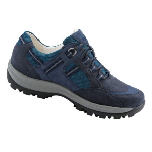 Pantofi dama albastru sport piele naturala cu talpa joasa Waldlaufer 471008-304-845-Holly-Albastru