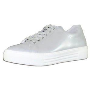 Pantofi dama gri casual piele naturala lacuita cu talpa joasa Gabor 34-402-4-Gri