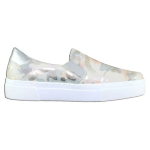 Pantofi dama multicolor casual piele naturala cu talpa joasa Remonte R3100-91-Multicolor