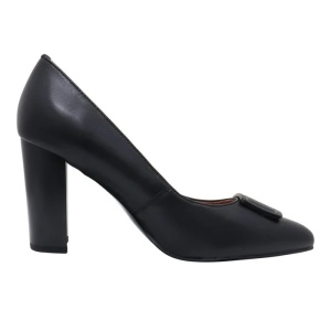 Pantofi dama negru eleganti piele naturala cu toc Epica C03L129-UR1864-ZY35A-01-N-Negru