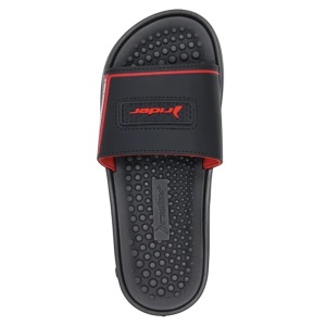 Papuci barbati negru de plaja sintetic cu talpa joasa Rider 11690-AG460-Negru