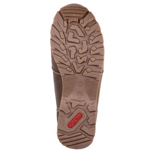 Ghete barbati maro casual piele ecologica impermeabile cu talpa joasa Rieker F5730-25-Maro
