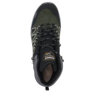 Ghete barbati verde sport piele naturala impermeabile cu talpa groasa Grisport 820637-14501S3G-Verde