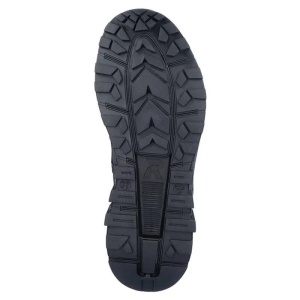 Ghete dama negru sport piele ecologica impermeabile cu talpa groasa Rieker W0061-00-Negru