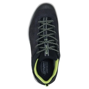 Pantofi barbati albastru inchis casual piele naturala impermeabili cu talpa groasa Grisport 848867-15101V8G-Albastru-Inchis
