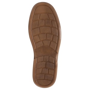 Pantofi barbati maro casual piele naturala perforati cu talpa joasa Nicolis 72564-Maro