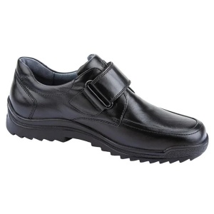 Pantofi barbati negru casual piele naturala cu talpa groasa Waldlaufer 613300-174-001-Kai-Negru